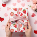 Suche nach erdbeere geschenkpapier Rot