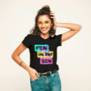 Recherche de amusement au soleil tshirts Mignon