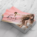 Recherche de courbes cartes visite Coiffeur