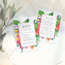 Recherche de plumeria invitations Rsvp