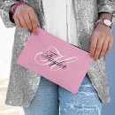 Recherche de initiales cosmétiques pochettes Bridesmaid