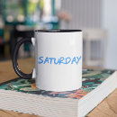 Suche nach samstag tassen Typografie