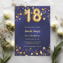 Recherche de de 18 ans invitations Bleu marine