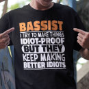 Recherche de humour bassiste tshirts Musique