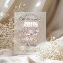 Recherche de acrylique cartes invitations Floral