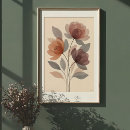 Suche nach blumendrucke poster Abstrakte blume