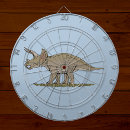 Recherche de dinosaure jeux de fléchettes Triceratops