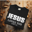 Recherche de jésus vous aime tshirts Prière