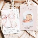 Recherche de rose de bébé baptême invitations Pour elle
