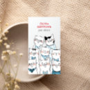 Recherche de chat heureux cartes visite Chaise