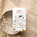 Recherche de visage de chat cartes visite Chaise