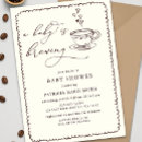 Recherche de café brun invitations Élégant