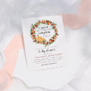 Recherche de de chute baby shower invitations Petit citrouille