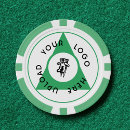 Recherche de modèle jetons poker Logo
