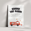 Recherche de de camion de pompiers invitations Sonne l'alarme