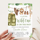 Recherche de tropical baby shower invitations Petit sauvage