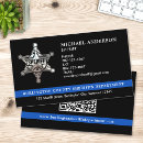 Recherche de sheriff cartes visite Policier