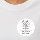 Recherche de généalogie autocollants Arbre familial