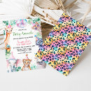 Recherche de animaux safari invitations Sauvage