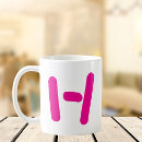 Recherche de monogrammed tasses Taille de nom
