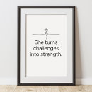 Suche nach starke frauen poster Inspirierendes zitat