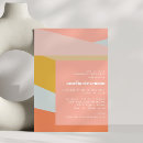 Recherche de couleur de corail invitations Mignon