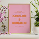 Recherche de de rose de rose mariage posters Typographie