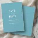 Recherche de blue save the dates Minimaliste