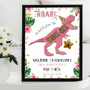Suche nach dinosaurier geburtstag poster T rex