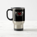 Recherche de coeur gothique tasses Goth valentine