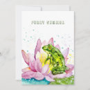 Suche nach frosch einladungen Aquarell