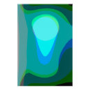 Recherche de et bleu posters Vert