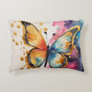 Recherche de papillons colorés coussins Printemps