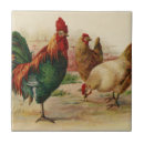 Recherche de poulet vintage carreaux Coq