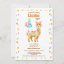 Recherche de llama invitations 1er
