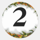 Recherche de nombres colorés autocollants Rang