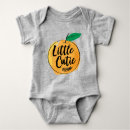Recherche de fruit orange bébé vêtements Petite mignonne