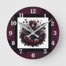 Recherche de la bourgogne horloges Botanique