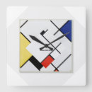 Recherche de piet mondrian horloges Rétro