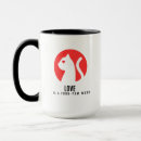 Suche nach katzen silhouette tassen Rot