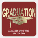Recherche de red graduation party autocollants Grand parti