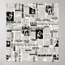 Recherche de journaux vintages posters Motif