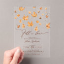Recherche de fall bridal shower invitations Chute