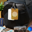 Recherche de mandala bagages étiquettes Élégant