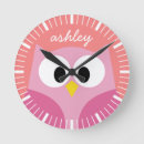 Suche nach cartoon owl wanduhren Modern