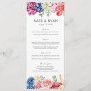 Recherche de lumineux mariage menus Floral