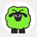 Recherche de moutons autocollants Coutume
