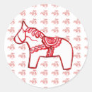 Recherche de cheval bleu autocollants Blanc