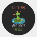 Recherche de grenouille drôle autocollants Princesse