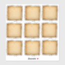 Recherche de parchemin autocollants Papier